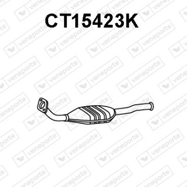 Katalizator CITROËN / PEUGEOT - 170642 173196 1731H0