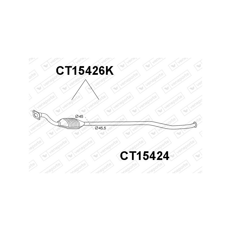 Katalizator CITROËN - 1705AS 1705HA 1705HC