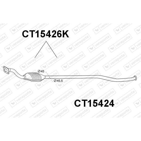 Katalizator CITROËN - 1705AS 1705HA 1705HC