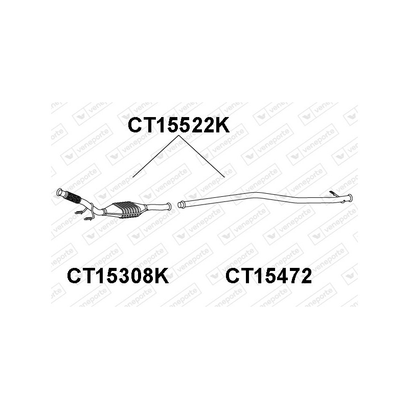 Katalizator CITROËN - 1705ZP 170610 1706A3