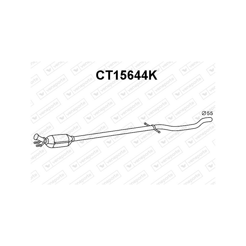 Katalizator CITROËN - 1705NJ 1731GP 1731GQ