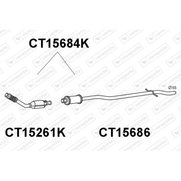Katalizator CITROËN - 1705HX 1705RC 170692