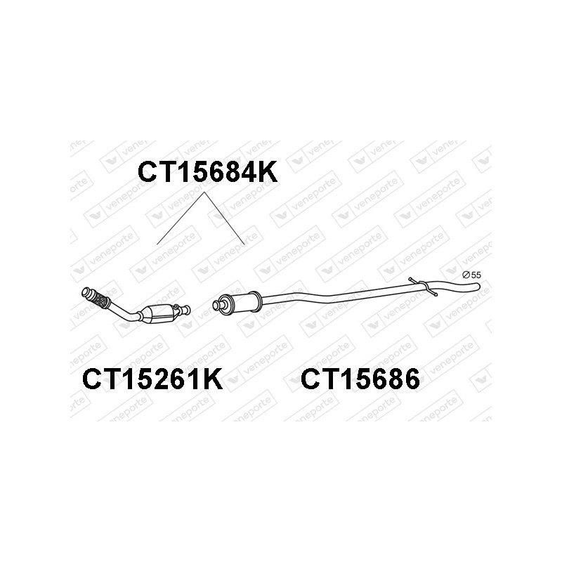 Katalizator CITROËN - 1705HX 1705RC 170692