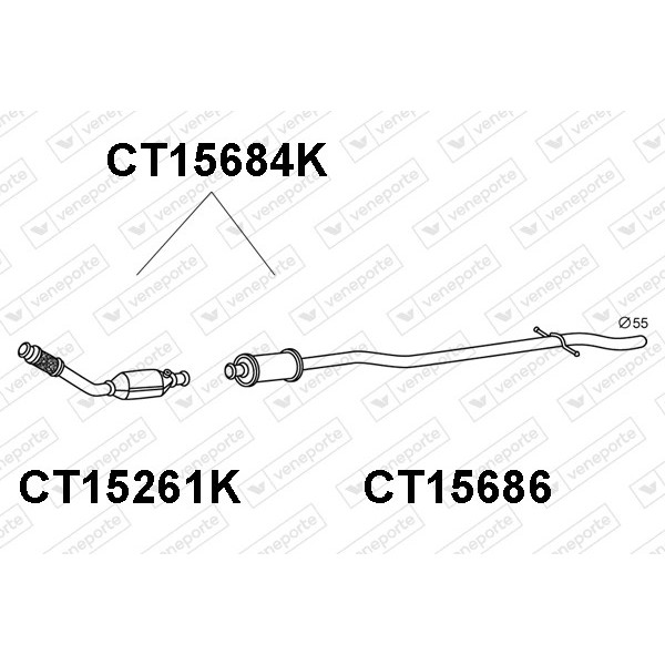 Katalizator CITROËN - 1705HX 1705RC 170692