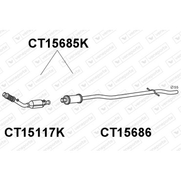 Katalizator CITROËN - 1705QZ 1705RA 1705RJ