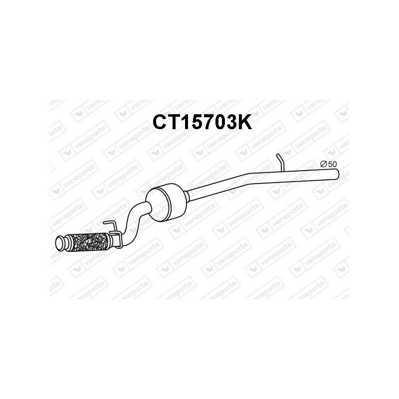 Katalizator CITROËN / FIAT / LANCIA / PEUGEOT - 1731LK 1731LT 1731ST