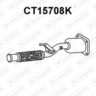 Katalizator CITROËN / FIAT / LANCIA / PEUGEOT - 1400592680 1731LL 1731TC