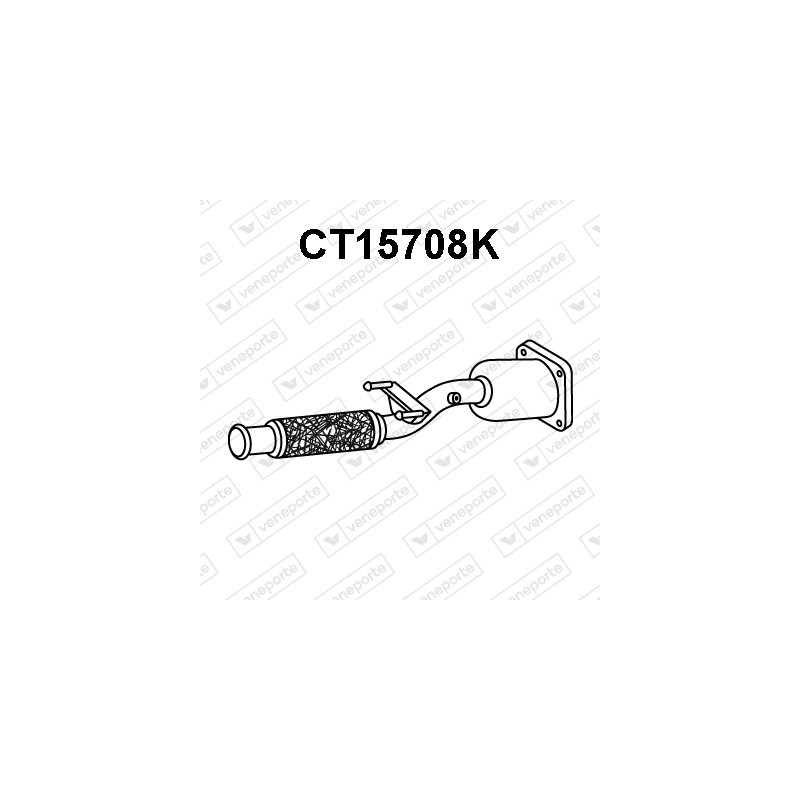 Katalizator CITROËN / FIAT / LANCIA / PEUGEOT - 1400592680 1731LL 1731TC