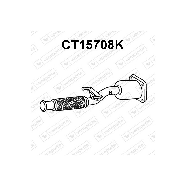 Katalizator CITROËN / FIAT / LANCIA / PEUGEOT - 1400592680 1731LL 1731TC