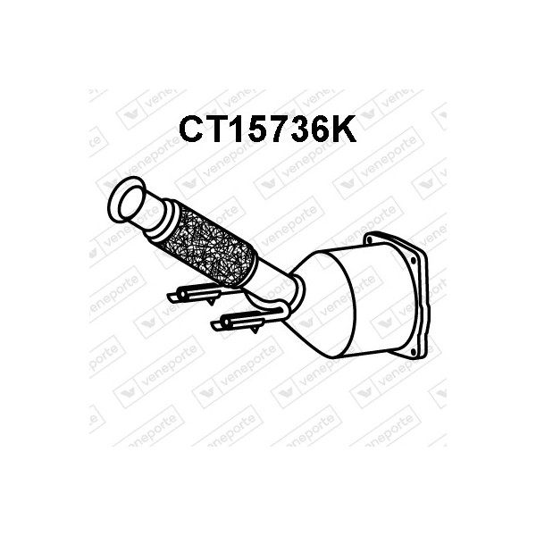 Katalizator CITROËN - 1731KW 9676402980 