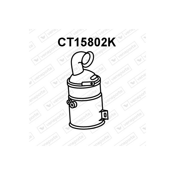 Katalizator CITROËN / PEUGEOT - 1610280580 1610280680 1612024080