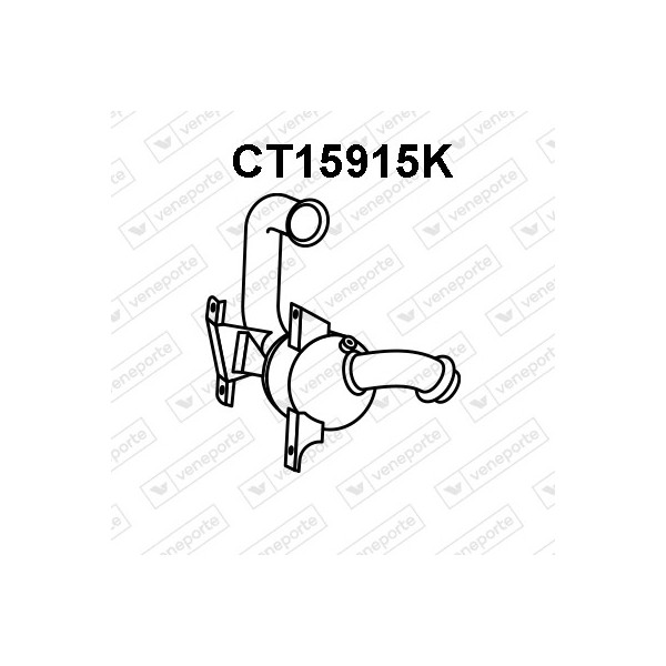 Katalizator CITROËN / OPEL / PEUGEOT / TOYOTA / VAUXHALL - 9804925980 9817106280 SU001A6759