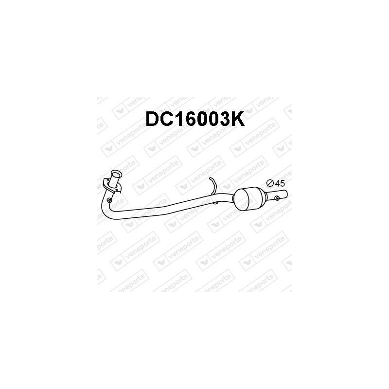 Katalizator DACIA / RENAULT - 6001547671 6001547672 6001547673