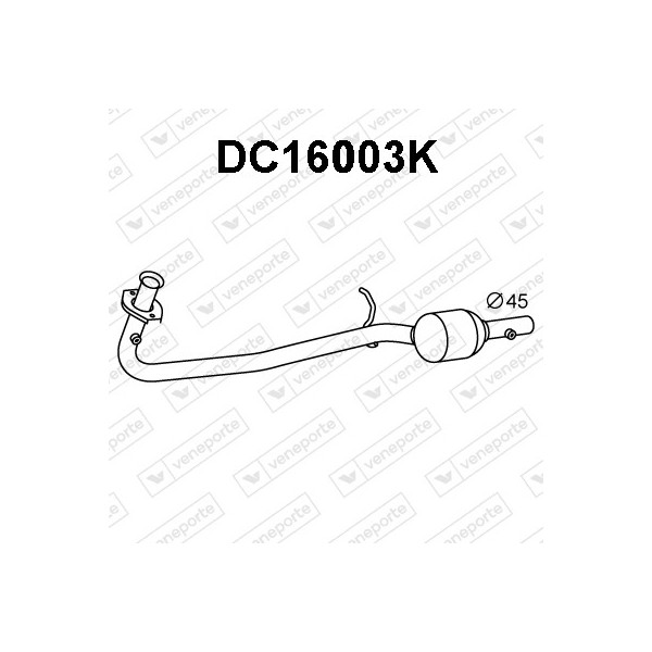 Katalizator DACIA / RENAULT - 6001547671 6001547672 6001547673