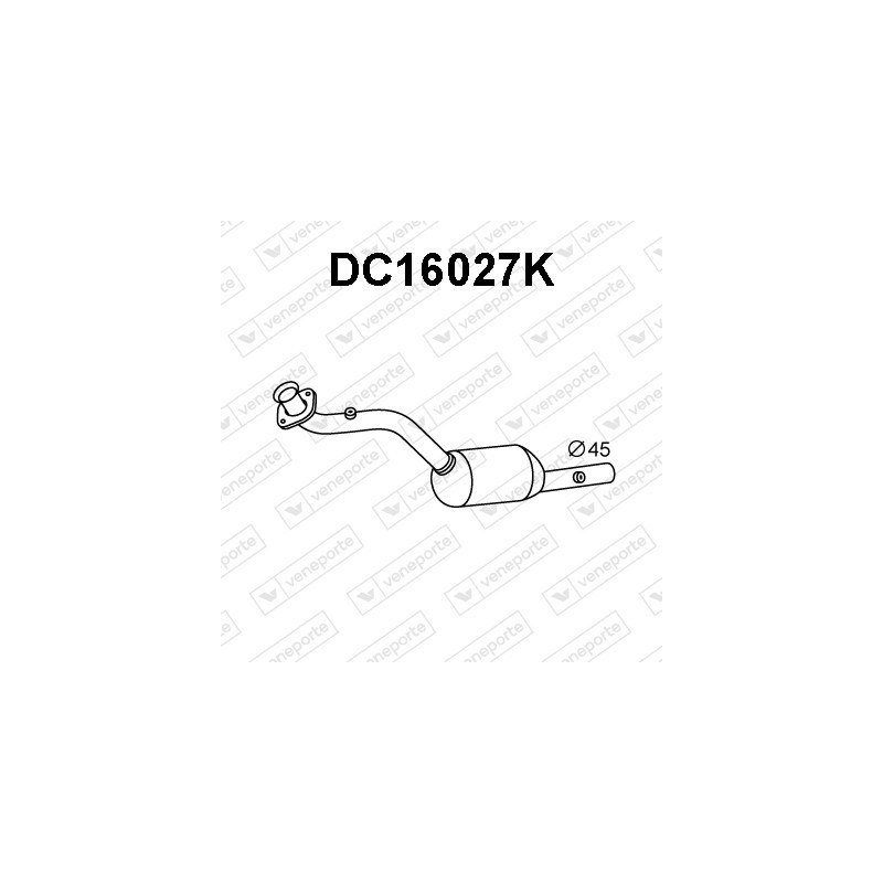 Katalizator DACIA - 200103527R 200109925R 