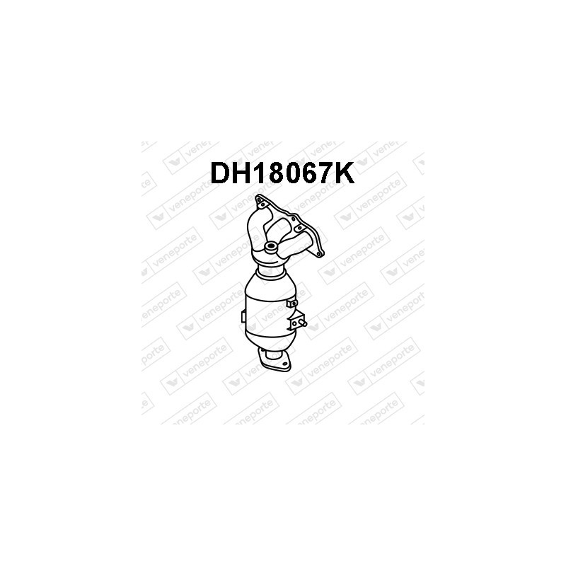 Katalizator DAIHATSU - 25051B2110 25051B2111 