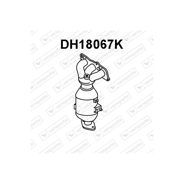 Katalizator DAIHATSU - 25051B2110 25051B2111 