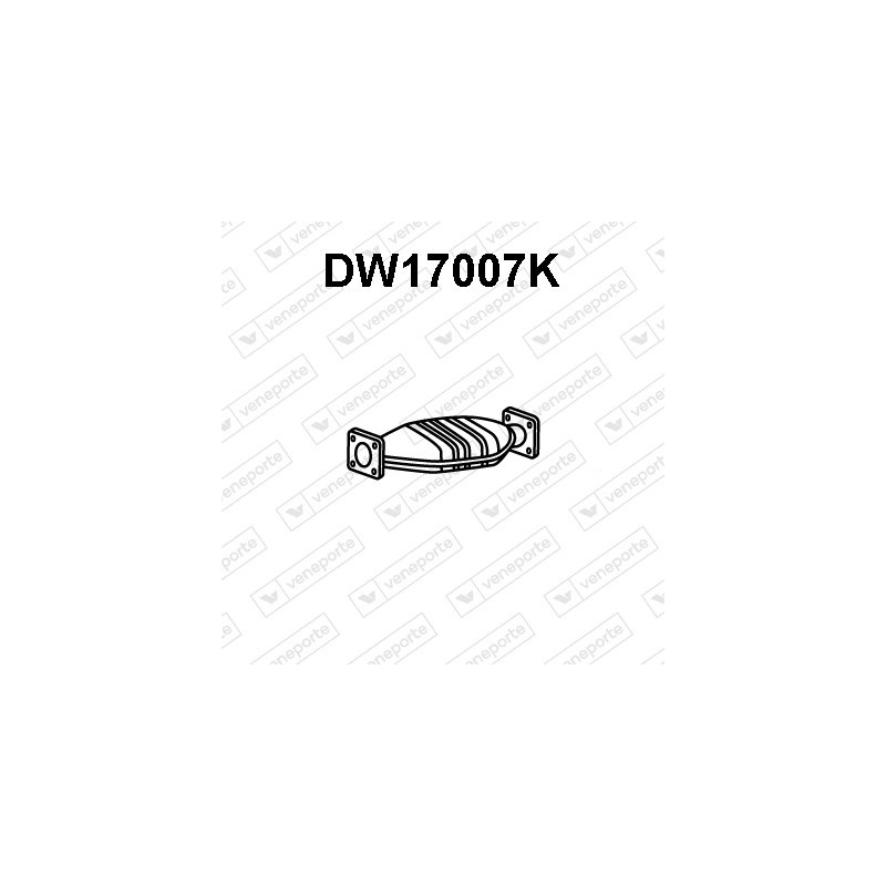 Katalizator DAEWOO - 25127748A 25127748B 25127798