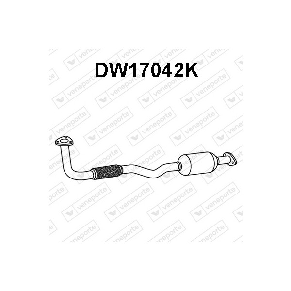 Katalizator DAEWOO - 6001018 96314233 