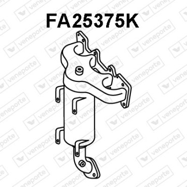 Katalizator ALFA ROMEO / FIAT - 50527721 51824930 51864892