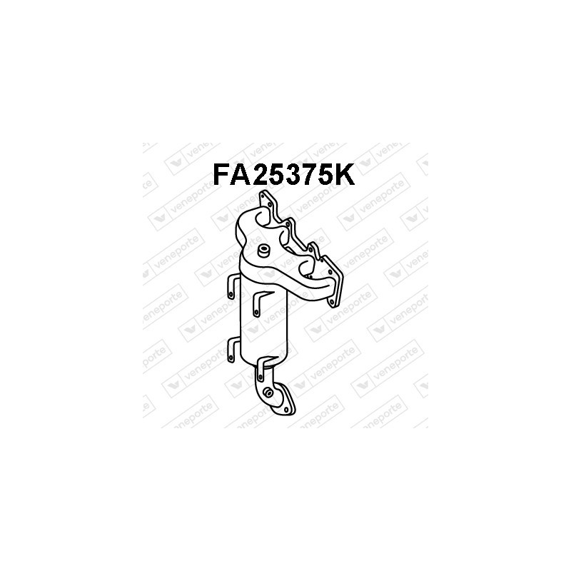 Katalizator ALFA ROMEO / FIAT - 50527721 51824930 51864892