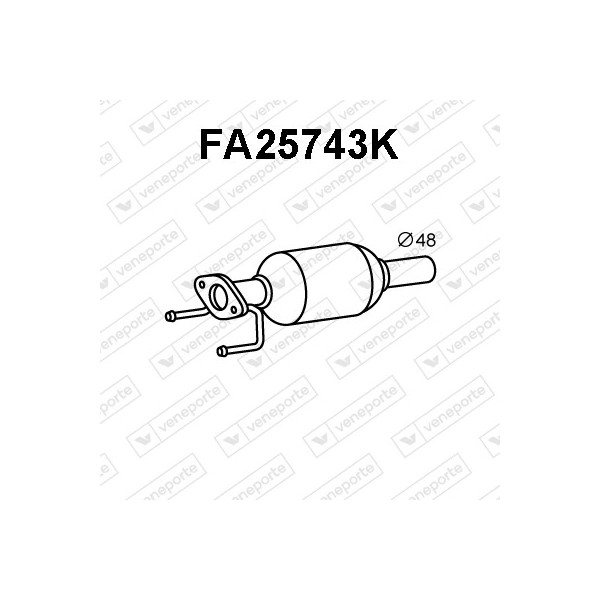 Katalizator FIAT / SUZUKI - 1425055L00H02 1425055L00H0 1425079J01H02