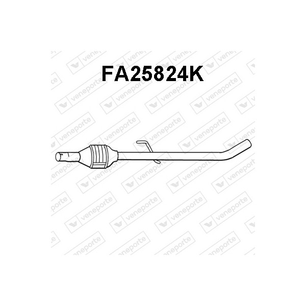 Katalizator CITROËN / FIAT / PEUGEOT - 1705NT 9456199780 9800523980