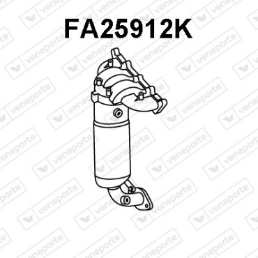 Katalizator FIAT - 51799772 51812347 51815637