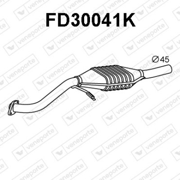 Katalizator FORD - 1030378 1030379 1030382