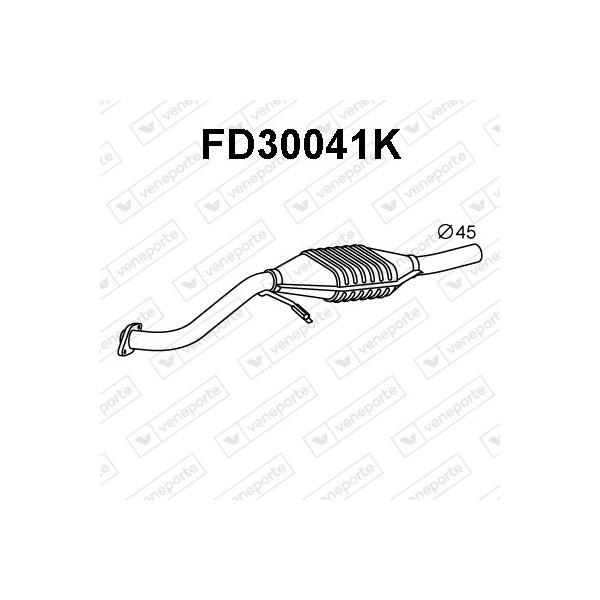 Katalizator FORD - 1030378 1030379 1030382