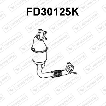 Katalizator FORD / MAZDA - 1531277 1615938 8V215E211EA