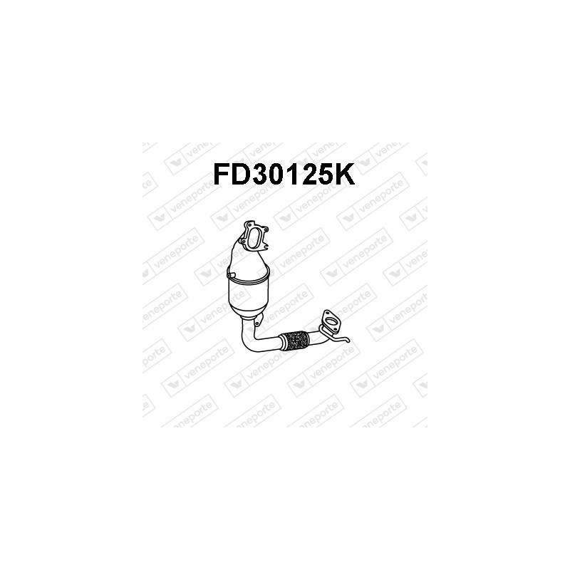 Katalizator FORD / MAZDA - 1531277 1615938 8V215E211EA