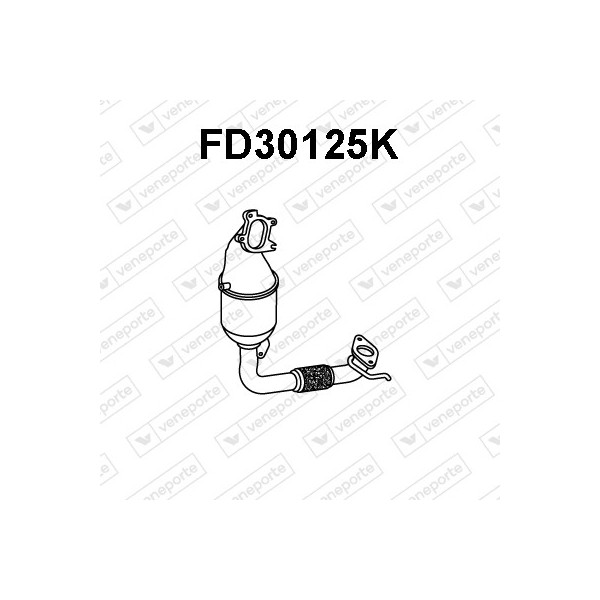 Katalizator FORD / MAZDA - 1531277 1615938 8V215E211EA