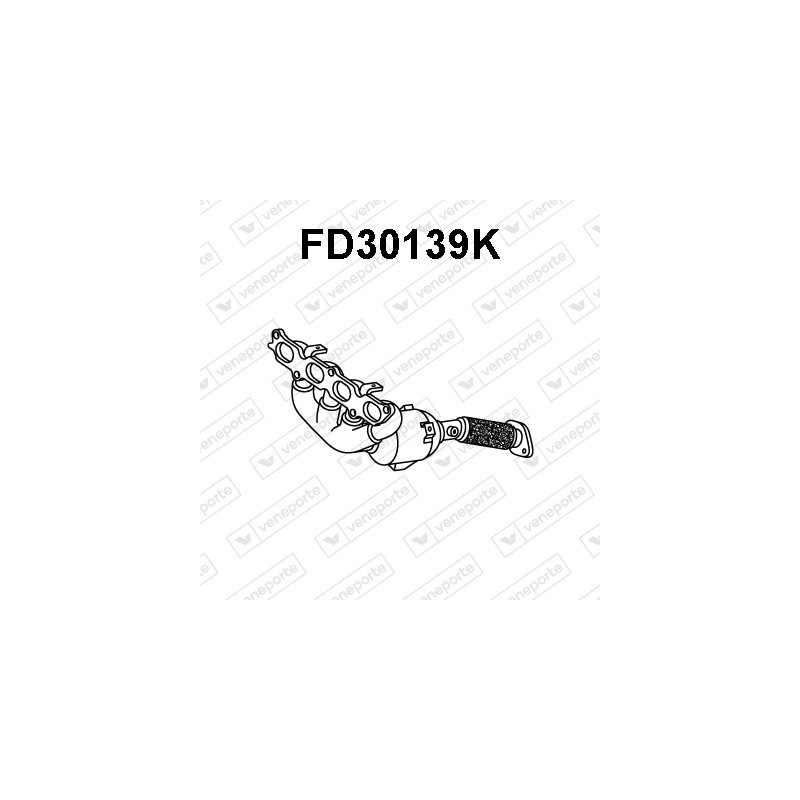 Katalizator FORD - 1619427 1624451 1624466