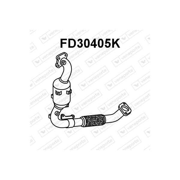 Katalizator FORD - 1766306 1770958 1790029