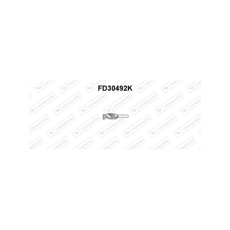 Katalizator FORD - 1035983 1076000 1230650