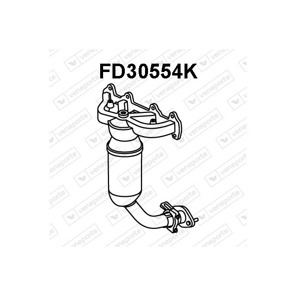 Katalizator FORD - 1025230 1030535 1048884