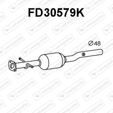 Katalizator FORD - 1061918 1068782 1087245