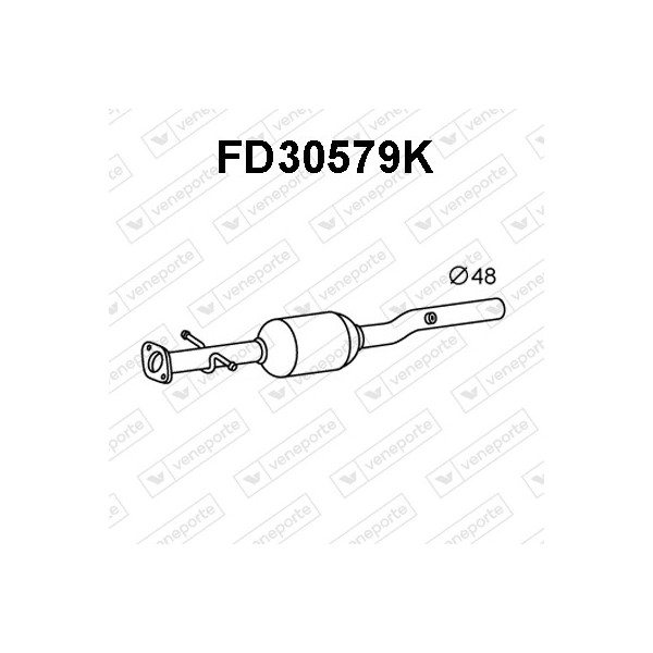 Katalizator FORD - 1061918 1068782 1087245