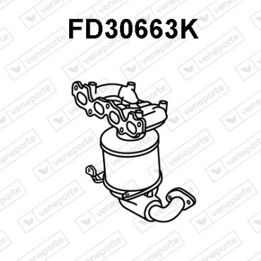 Katalizator FORD / MAZDA - 1140454 1141305 1146862