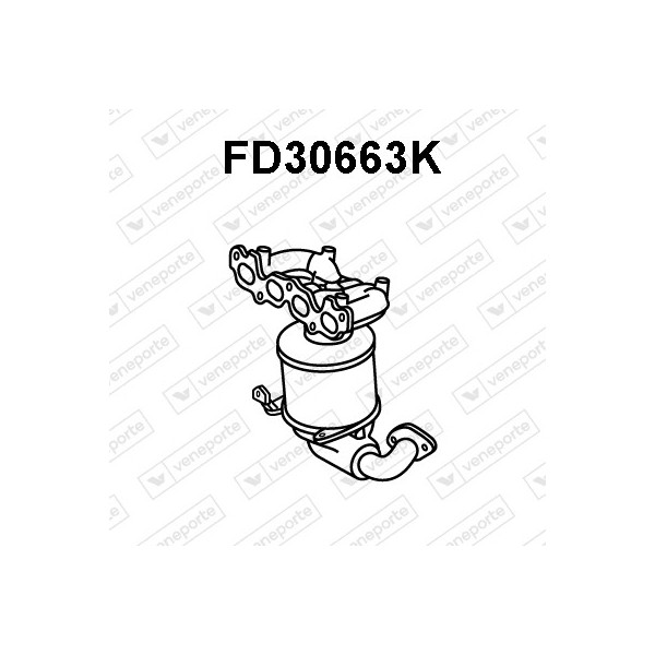 Katalizator FORD / MAZDA - 1140454 1141305 1146862