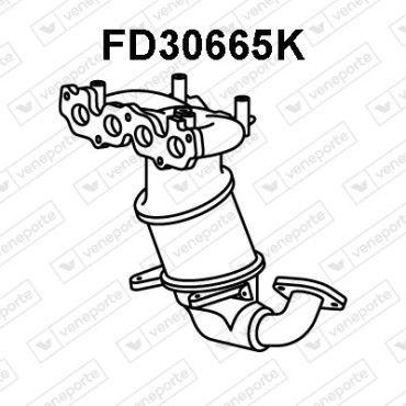 Katalizator FORD / MAZDA - 1140452 1141304 1146861