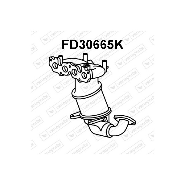 Katalizator FORD / MAZDA - 1140452 1141304 1146861