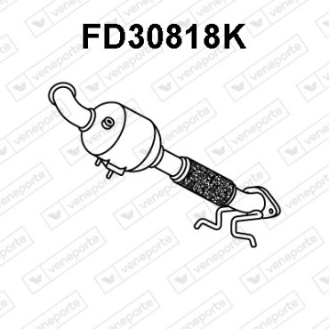 Katalizator FORD / VOLVO - 1223935 1231512 1251500