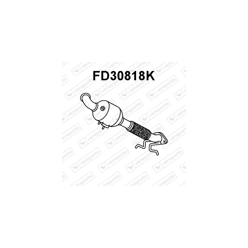 Katalizator FORD / VOLVO - 1223935 1231512 1251500
