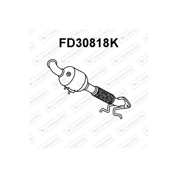 Katalizator FORD / VOLVO - 1223935 1231512 1251500