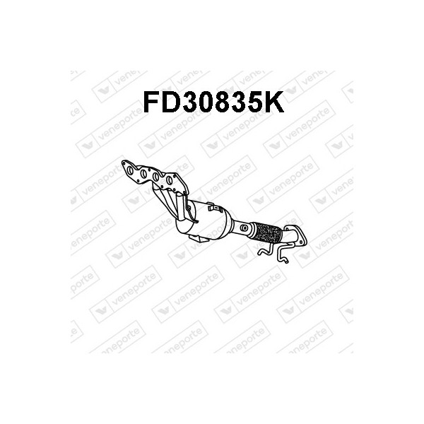 Katalizator FORD / VOLVO - 1253454 1257251 1313046