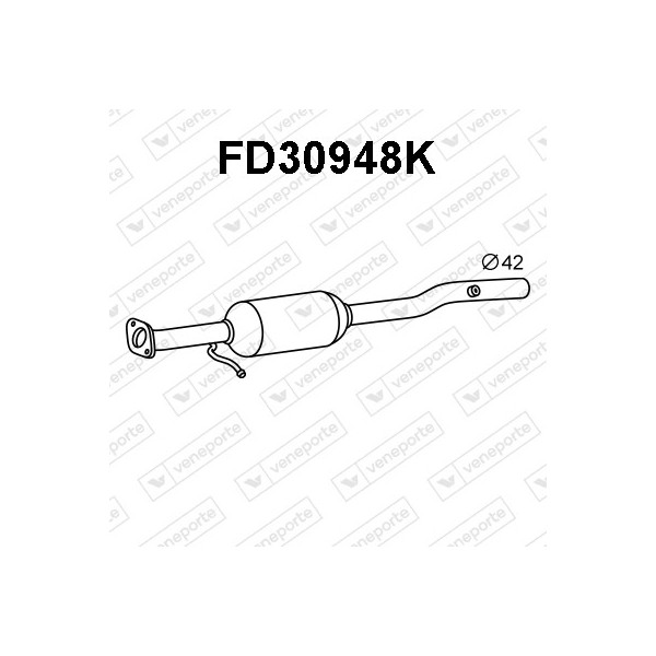 Katalizator FORD - 1061914 1068781 1107551