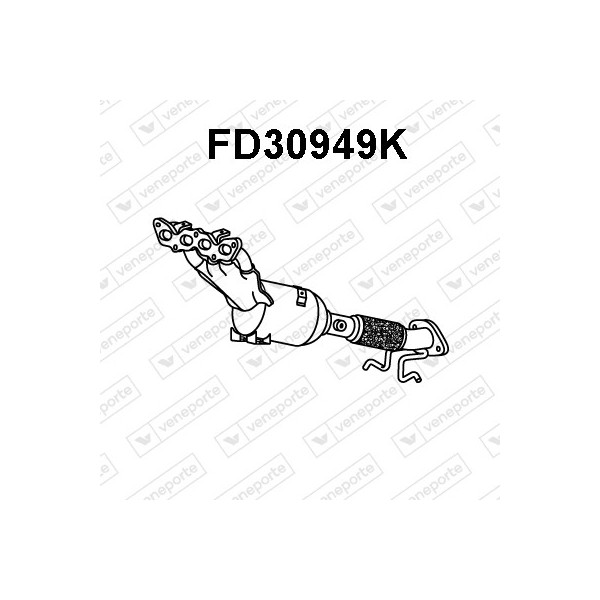 Katalizator FORD / VOLVO - 1253304 1257252 1312667