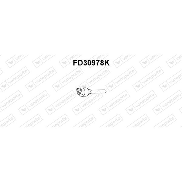 Katalizator FORD / SEAT / VOLKSWAGEN - 045131701LX 1118719 1131797